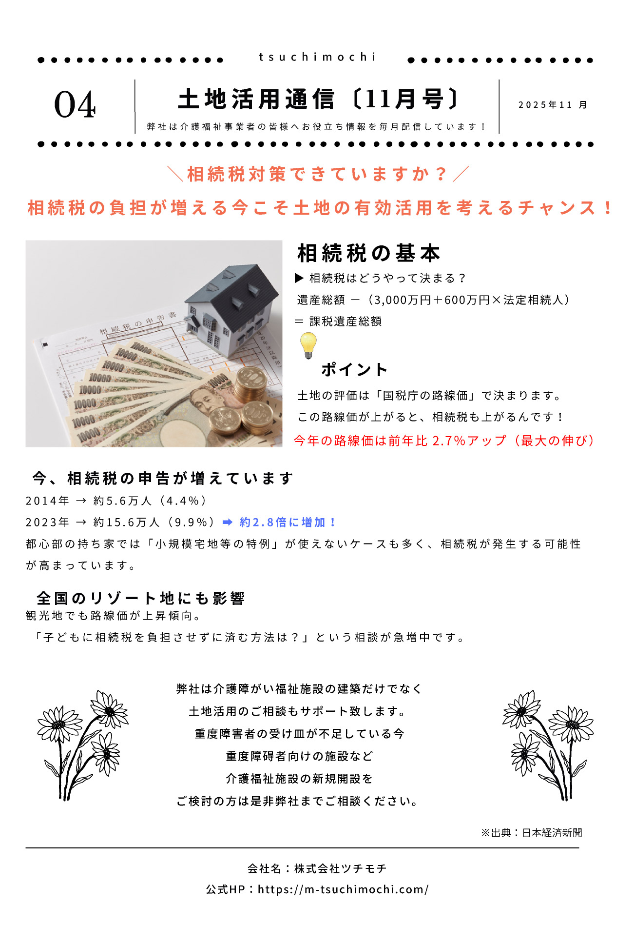 土地活用通信令和7年11月号